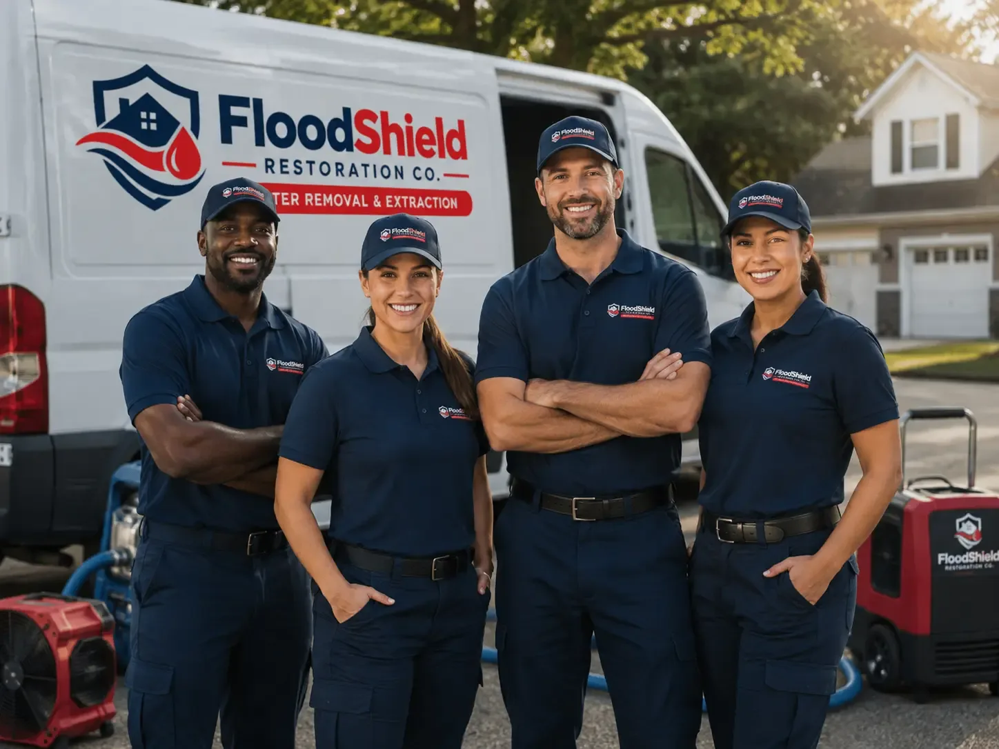 Flood Damage Restoration company in Glidden, TX