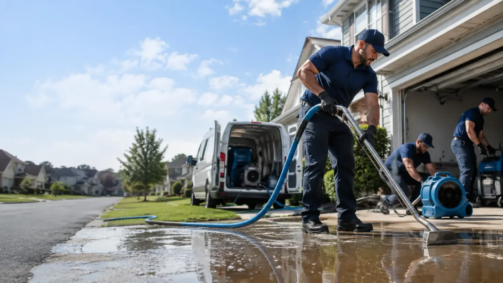 Flood Damage Restoration in Glidden, TX